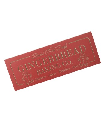 Gingerbread Baking Co Sign