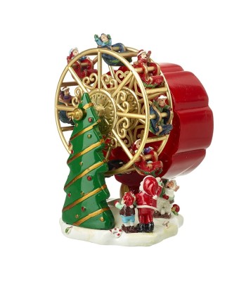 Spinning Musical Santa...