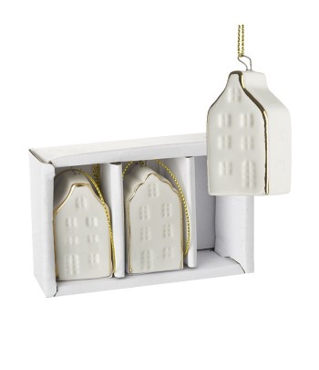 White Ceramic Hanging House...