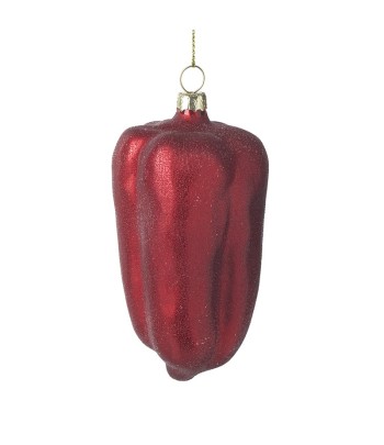 Glass Hanging Red Pepper