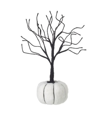 Black Tree In Pumpkin