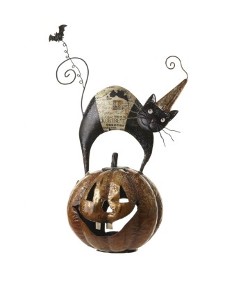 Pumpkin & Cat Decoration