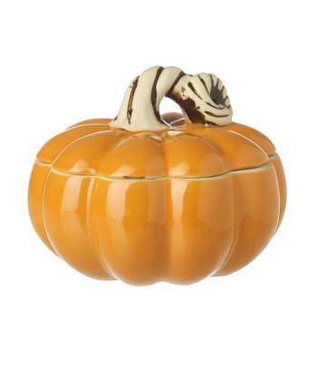 Ceramic Pumpkin Pot With Lid