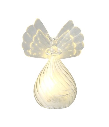 Light Up Glass Angel With...