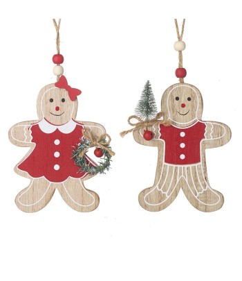 Gingerbread Couple Hangers...