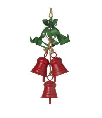 Rustic Metal 3 Bells With...