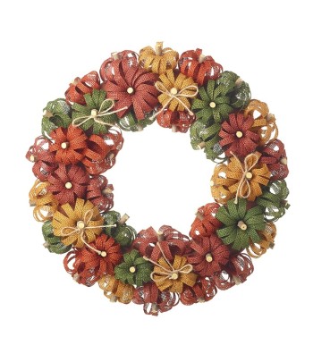 Autumnal Bows Wreath