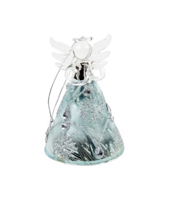 Glass Angel With Decorated...