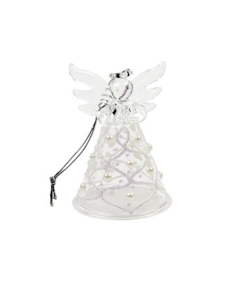 Glass Angel With Decorated...