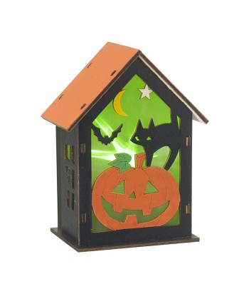 Wooden Light Up Halloween...