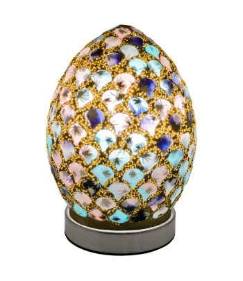 Mini Mosaic Glass Egg Lamp...