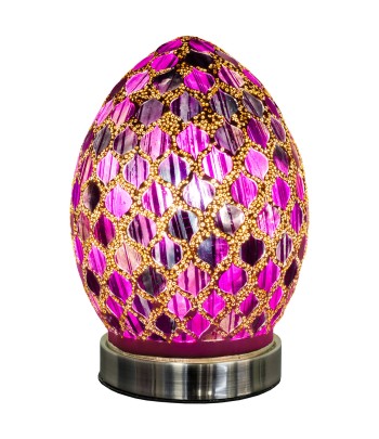 Mini Mosaic Glass Egg Lamp...