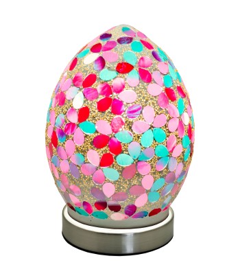 Mini Mosaic Glass Egg Lamp...