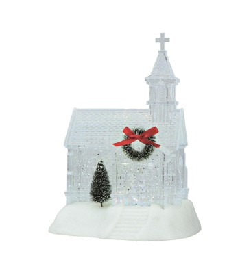 LED White Church 12x30cm