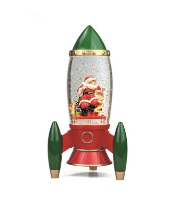 Santa Rocket Spinner 28cm