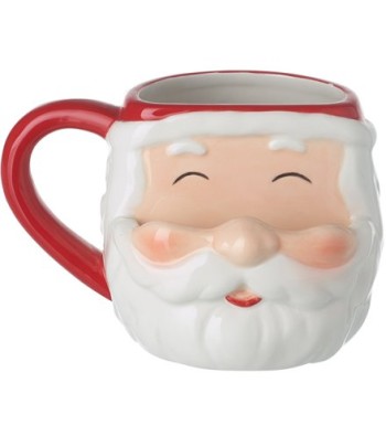 Santa Mug With Biscuit Holder