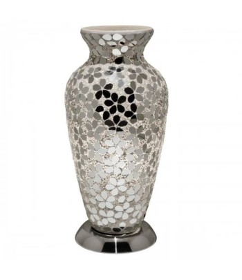 Mosaic Glass Vase Lamp –...