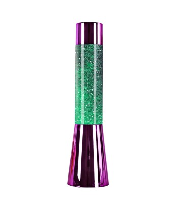 Glitter Lamp - Cerise Metallic