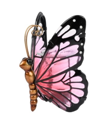 Cerise Tealight Butterfly