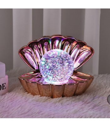 Rose Gold Metallic Clam -...