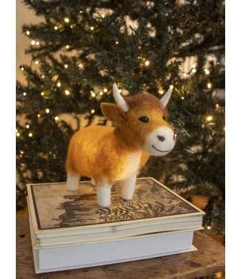 Felt Decor Highland Cow LED