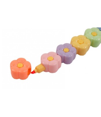 6 Piece Flower Highlighters