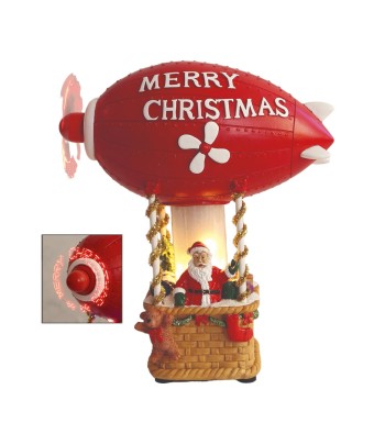 LED Santa Balloon 23x24.5cm