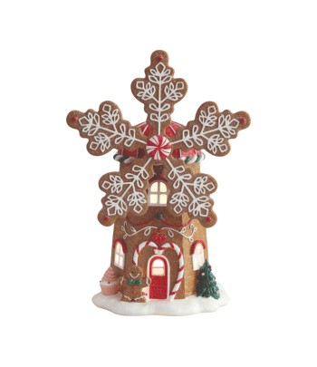 LED Gingerbread Windmill 30cm