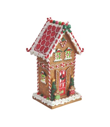 LED Gingerbread House 18x31cm