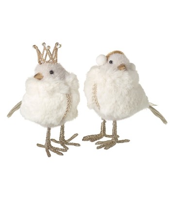 Standing Birds In Fur Coats...