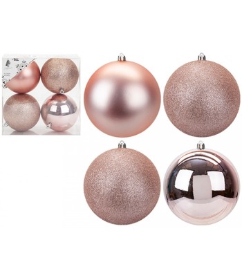 Bauble Set - Box of 4 Rose...