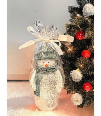 Wix Candle Snowman With...