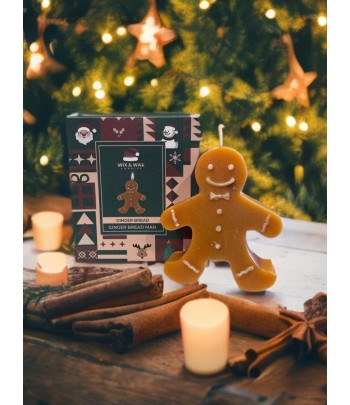 Wix Gingerbread Man Candle...