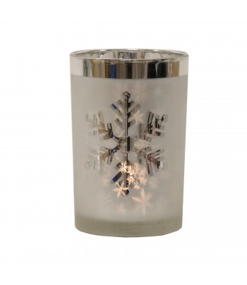 Snowflake Tealight Holder 18cm