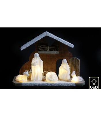 20x14cm Led Nativity Deco