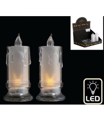 Led Acrylic Candle