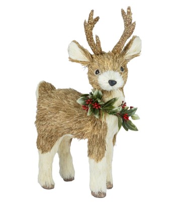 Straw Deco Reindeer - Binky