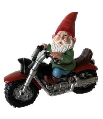 Gnome - Grandpa Motorbike...