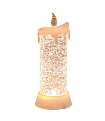 LED Candle Spinner Clear 27cm