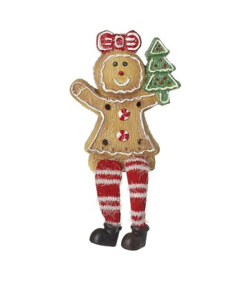 Gingerbread Lady In Red Socks