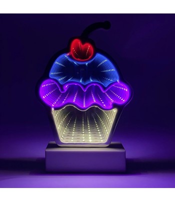 Infinity LED Light - Cupcake