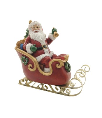 Santa With Sleigh 25x23cm