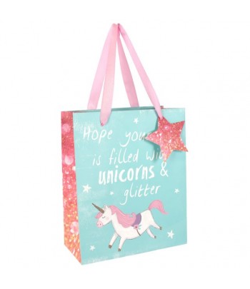 Totes Unicorn Medium Gift Bag