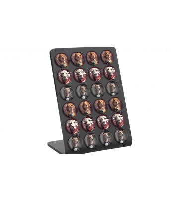5cm Dog Glass Magnets (3...