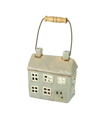 Ceramic House Candle Holder...