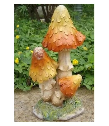 Pimpled Toadstool - Yellow