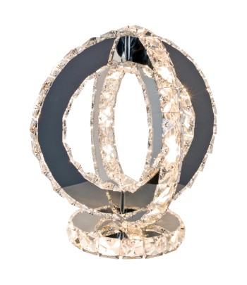 Glass Crystal Double Ring...