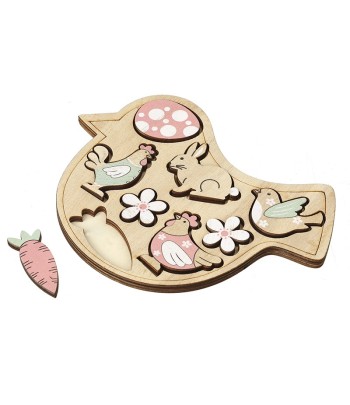 Wooden Bird With Easter...