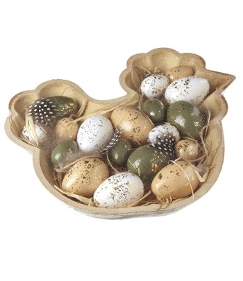 Decorative Eggs In Hen...