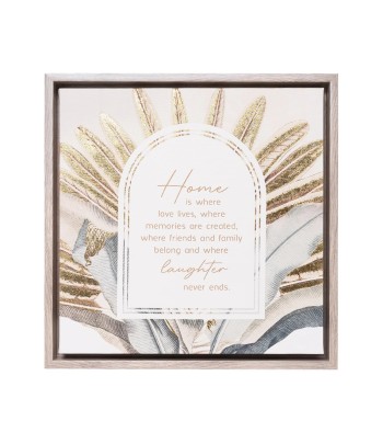Exotic - Home Framed Canvas...